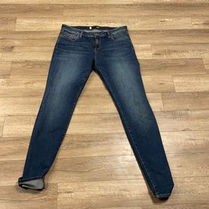 Kut extra long toothpick skinny jeans size 14